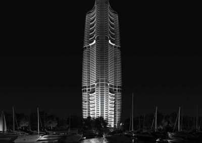 Alamein Iconic Tower by Night